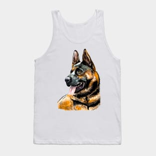 German shepherd Tank Top